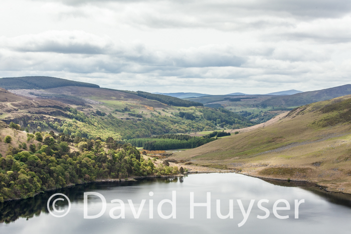 Lough Tay – view south