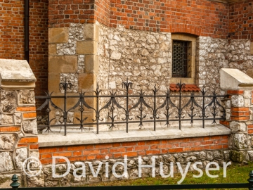 brick, block, rock and iron work